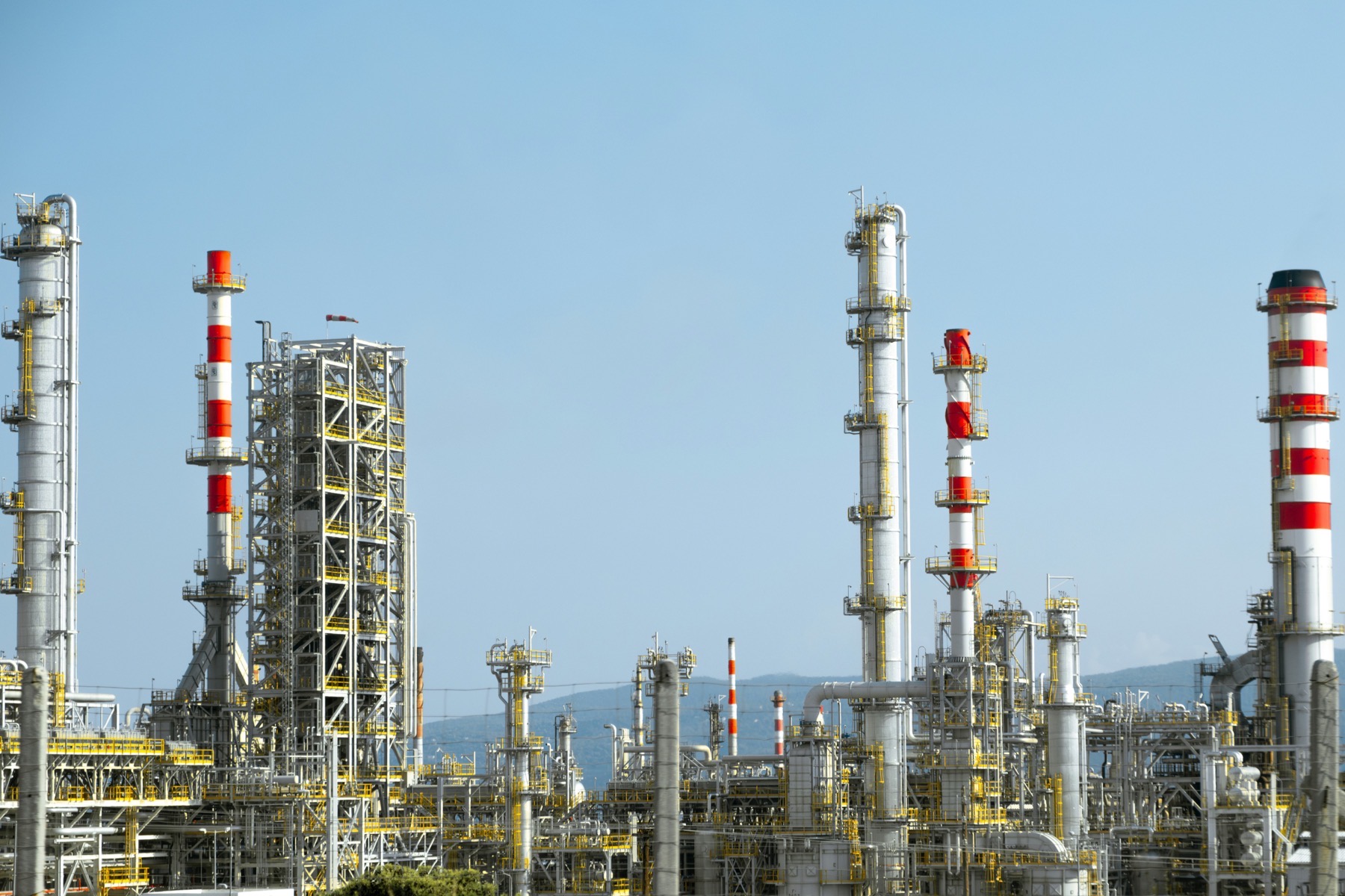 Industrial processing facility representing carbon capture infrastructure